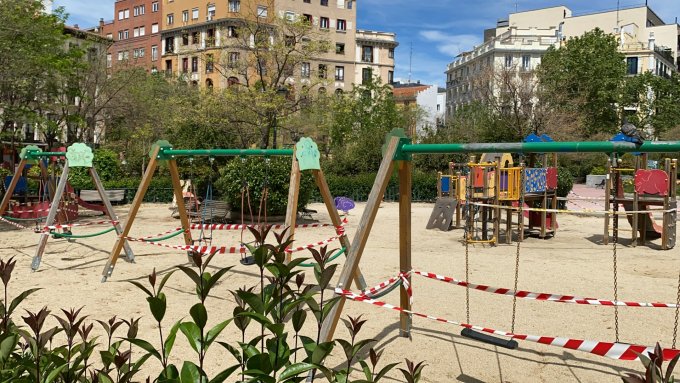 park linowy dla dzieci